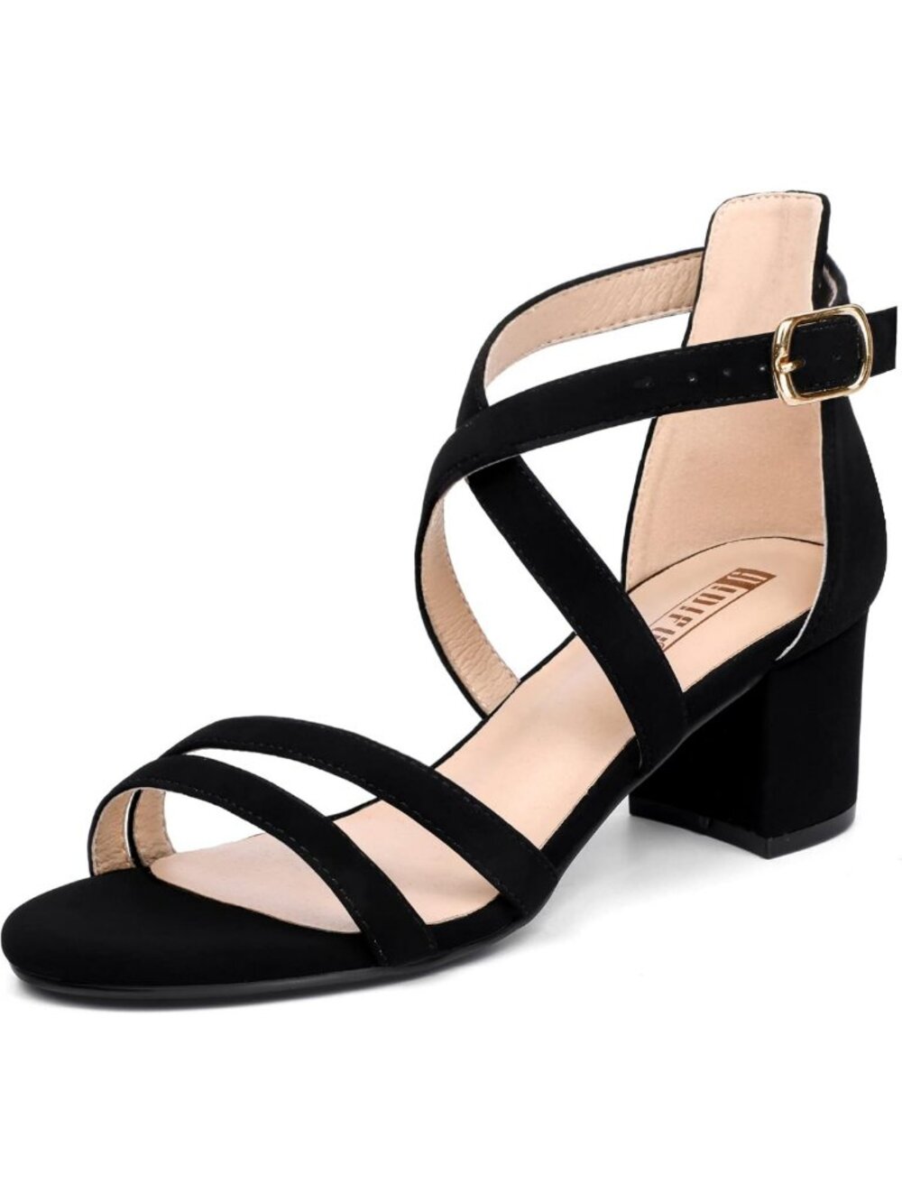 Stylish Chunky Heels for Women | Strappy Low Heeled Sandals for Comfort